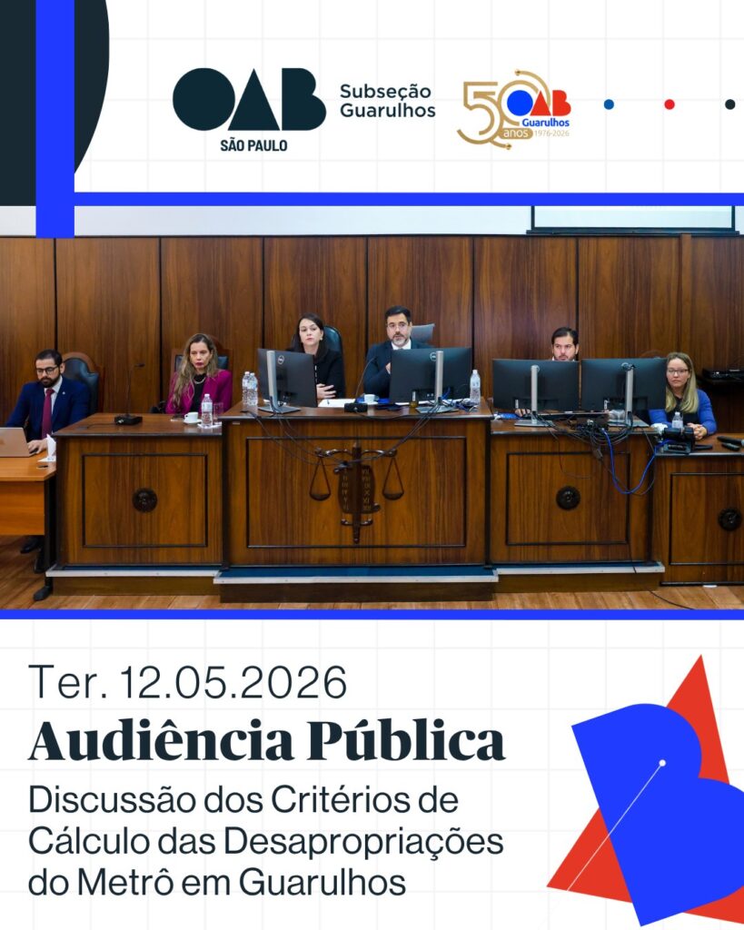 Leia mais sobre o artigo OAB Guarulhos esteve presente na audiência pública