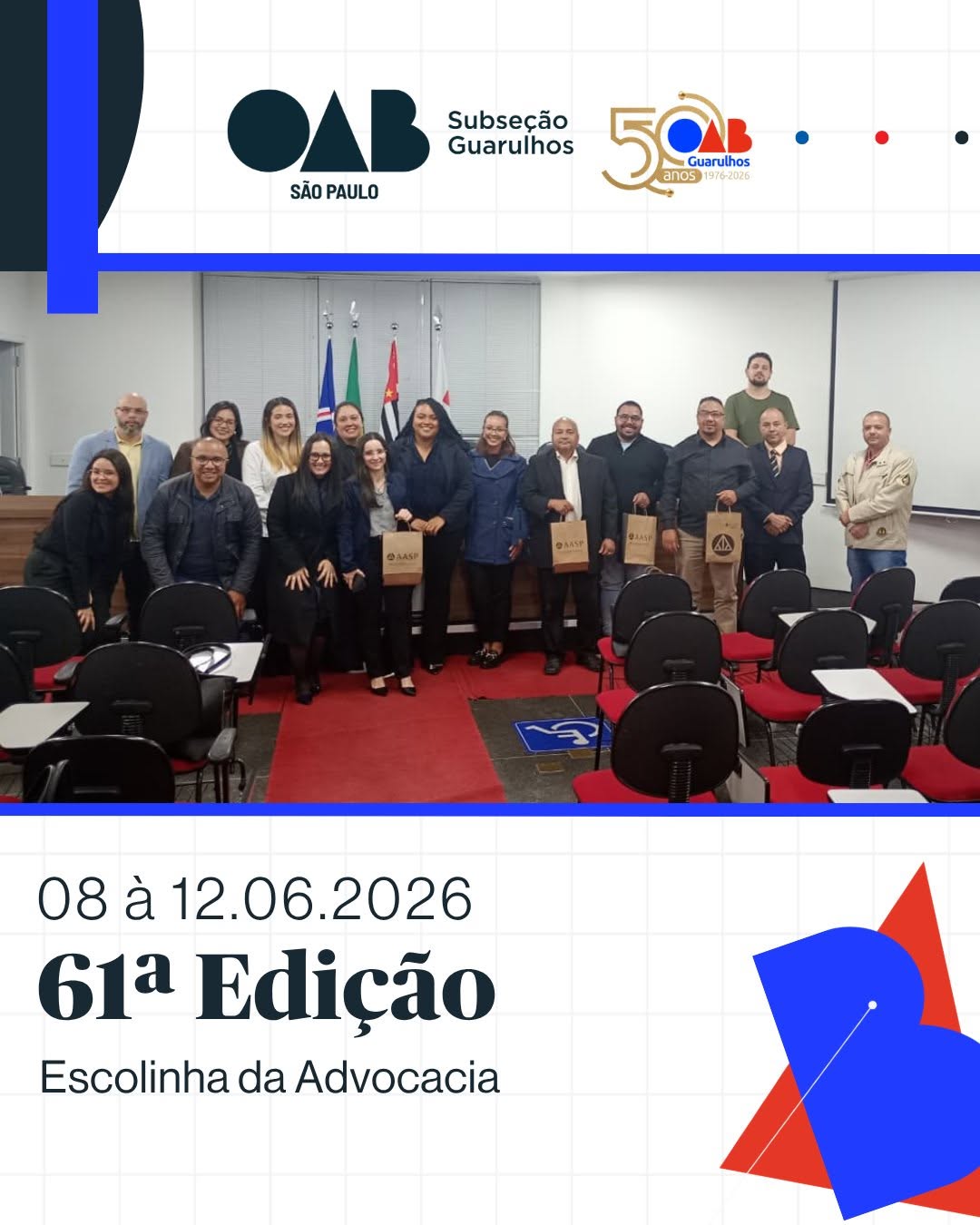 No momento, você está visualizando 61ª Edição da Escolinha da Advocacia 