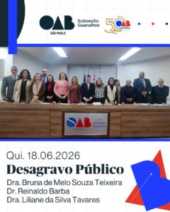 Leia mais sobre o artigo Desagravo Público 