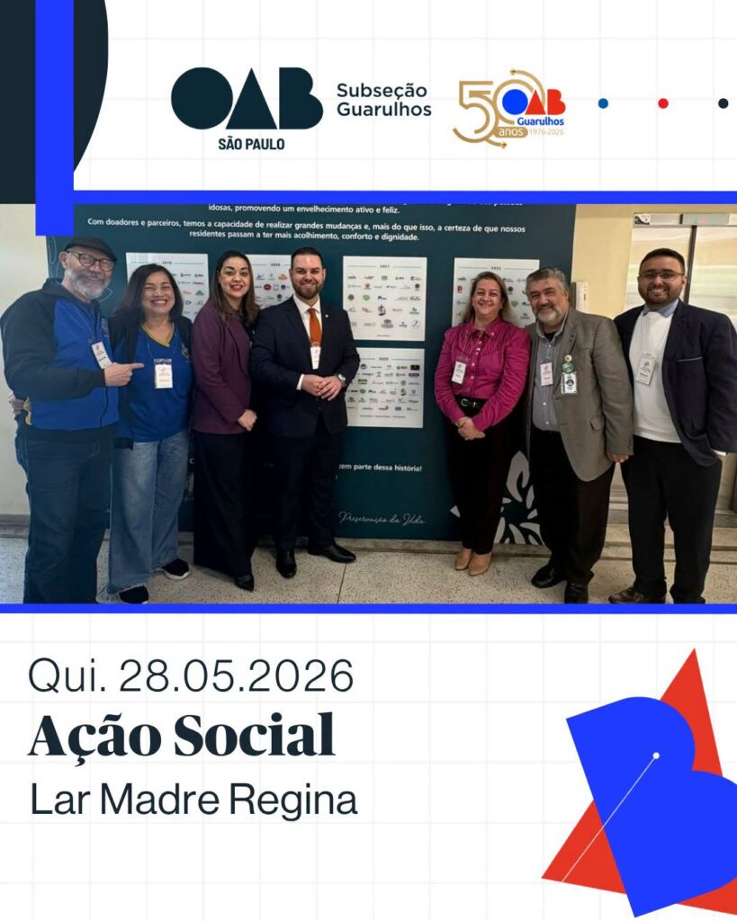 Leia mais sobre o artigo Representantes da OAB Guarulhos participaram do Café de Agradecimento promovido pelo Lar Madre Regina 