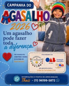 Leia mais sobre o artigo Campanha do Agasalho 2026 