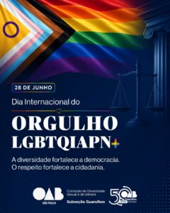 Leia mais sobre o artigo Dia Internacional do Orgulho LGBTQIAPN+ 