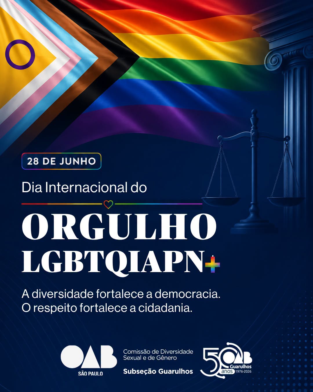 No momento, você está visualizando Dia Internacional do Orgulho LGBTQIAPN+ 