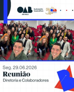 Leia mais sobre o artigo Reunião de Diretoria e Colaboradores – 29/06/2026