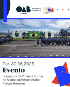 Leia mais sobre o artigo Comissão de Segurança Pública, esteve presente na cerimônia de compromisso à Bandeira Nacional dos Soldados da Turma 1/2026 da Base Aérea de São Paulo (BASP) 