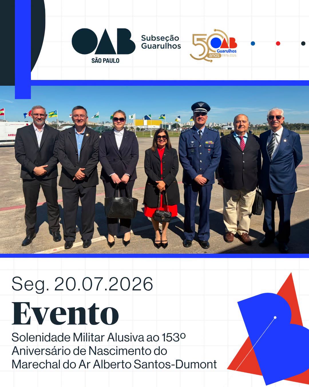 No momento, você está visualizando Solenidade Militar alusiva ao 153º aniversário de nascimento de Santos Dumont