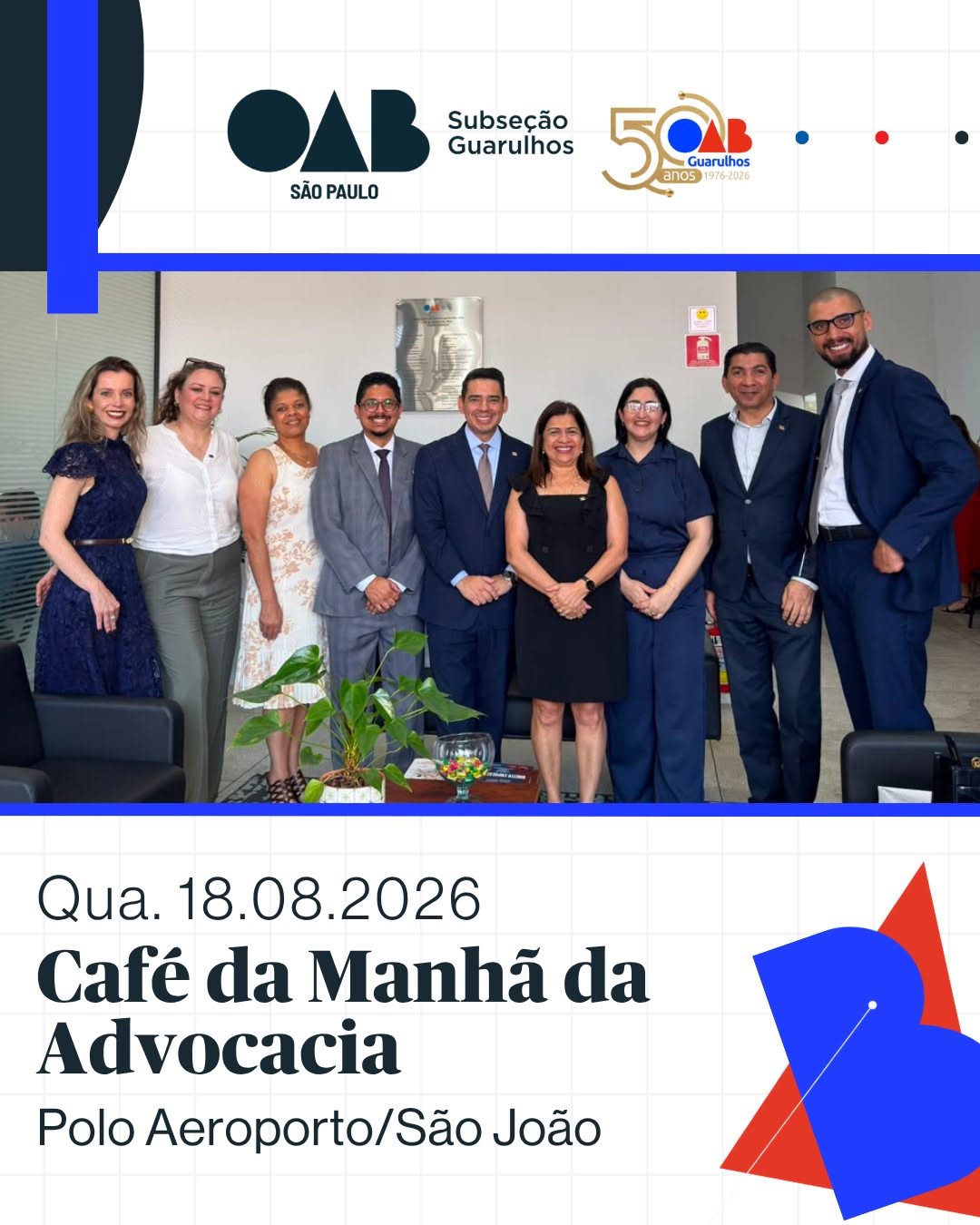 No momento, você está visualizando Café da Manhã da Advocacia Polo Aeroporto São João