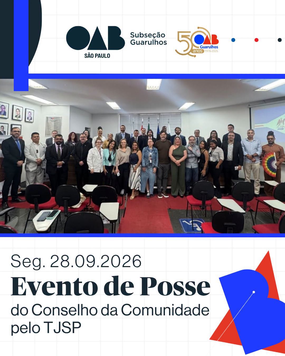 No momento, você está visualizando Evento de posse do Conselho da Comunidade pelo TJSP