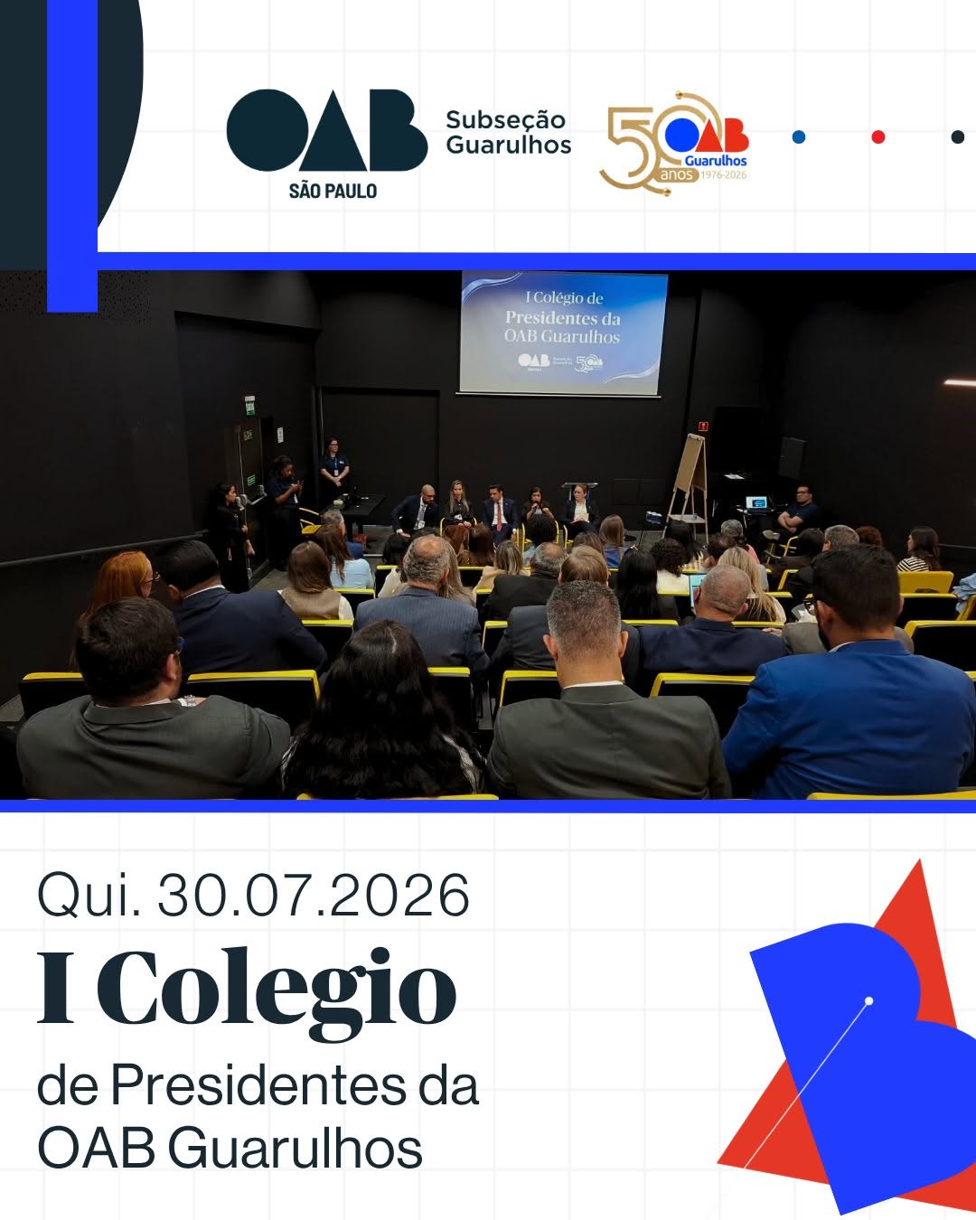 No momento, você está visualizando I Colégio de Presidentes de Comissões