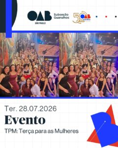 Leia mais sobre o artigo TPM – Terça para Mulheres: uma noite de conexões, networking e fortalecimento da advocacia feminina
