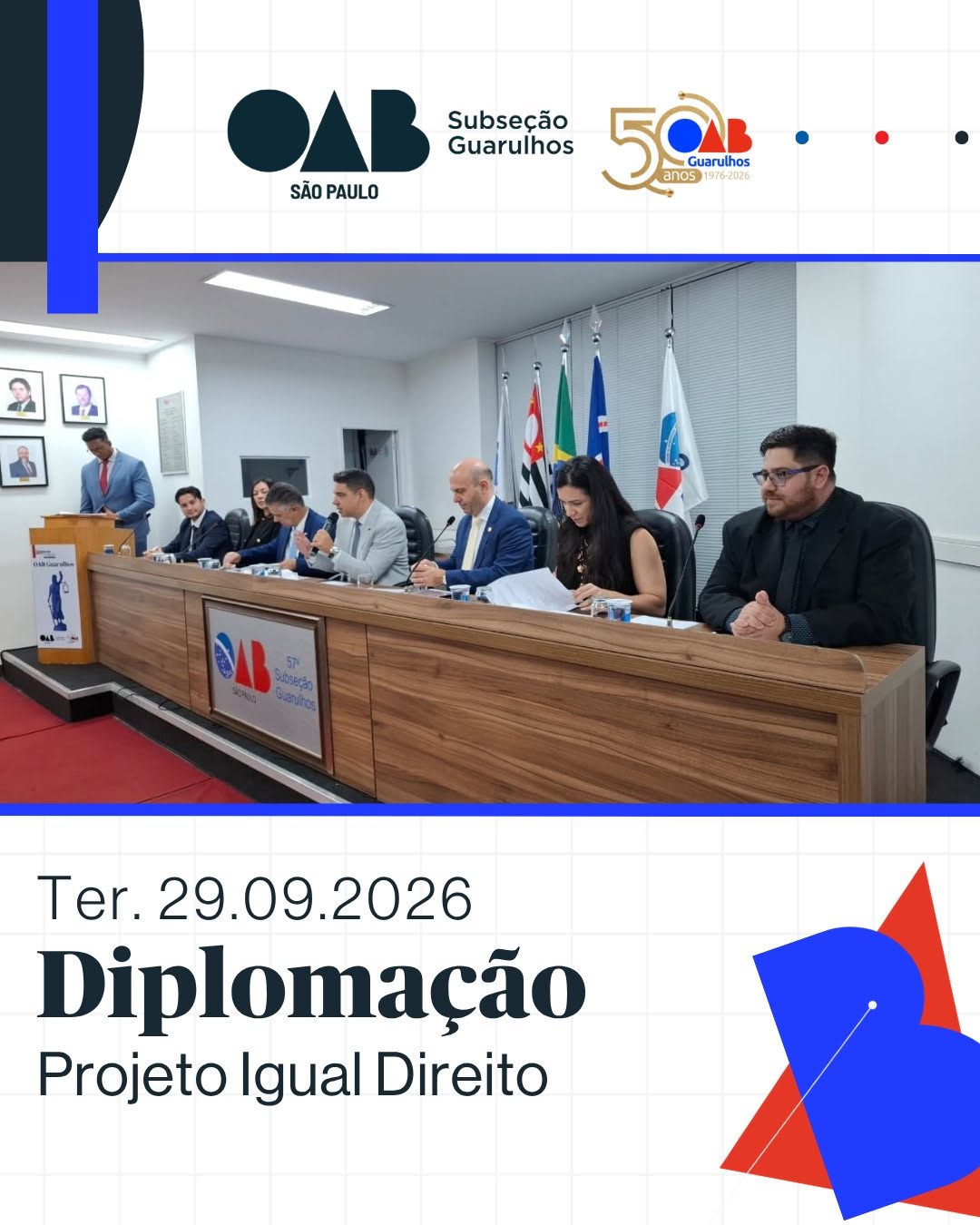 No momento, você está visualizando Diplomação Projeto Igual Direito