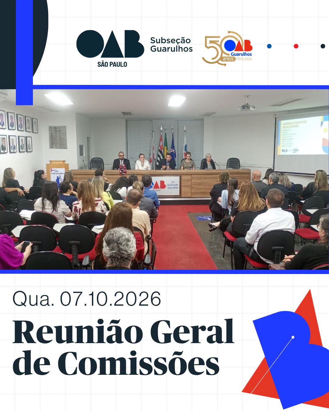 No momento, você está visualizando Reunião Geral de Comissões