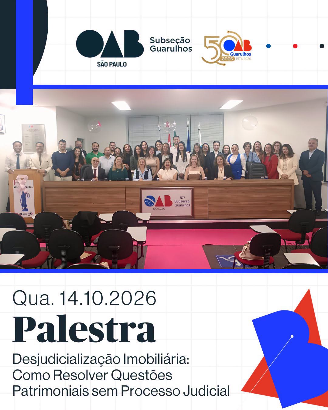 No momento, você está visualizando Palestra desjudicialização imobiliária: como resolver questões patrimoniais sem processo judicial