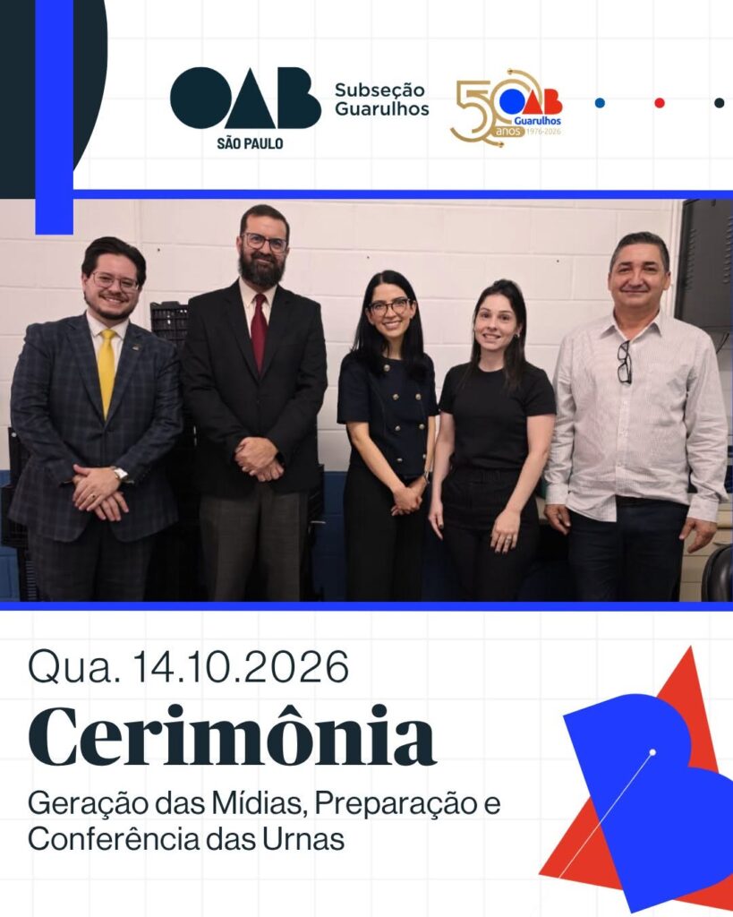 Leia mais sobre o artigo Cerimônia gerações das mídias, preparação e conferência das urnas